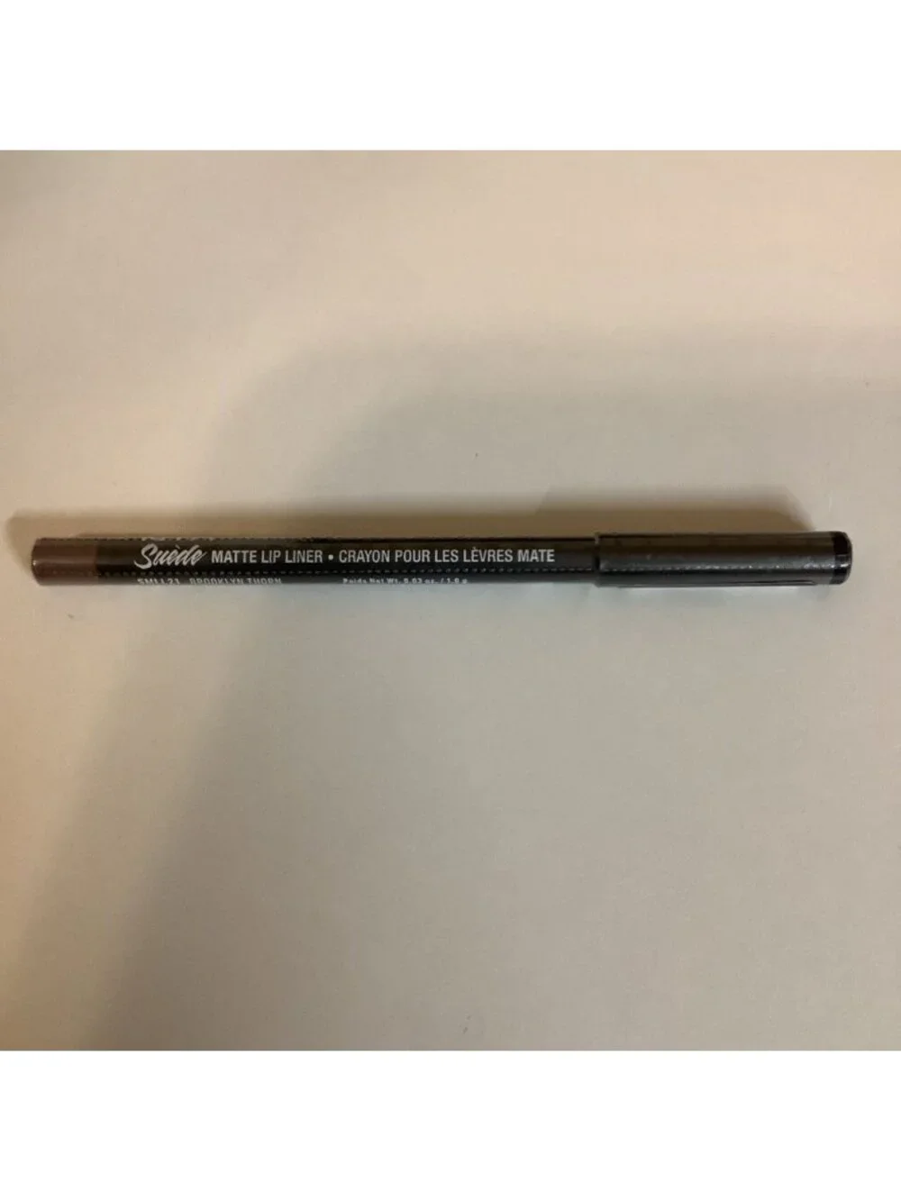 NYX - Suede Matte Lip Liner Pencil Perfect Suede - Brooklyn Thorn